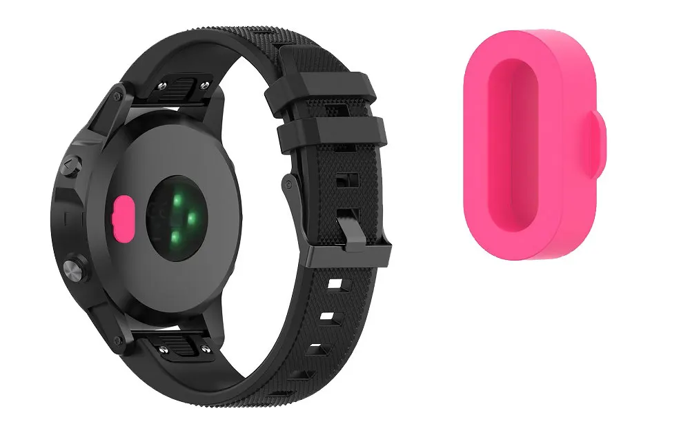 Silicone Dustproof Plug Cover For Garmin Fenix 6 6S 6X 5 5X 5S Charger Case For Forerunner 945 935 245 245M 45 45S Instinct Venu