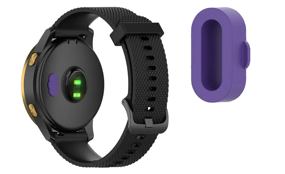 Silicone Dustproof Plug Cover For Garmin Fenix 6 6S 6X 5 5X 5S Charger Case For Forerunner 945 935 245 245M 45 45S Instinct Venu