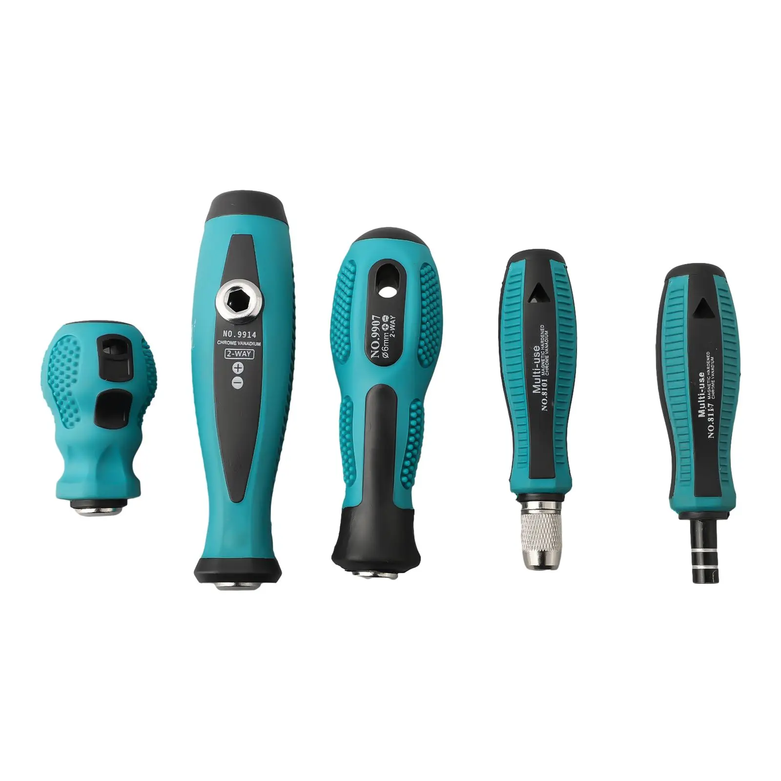 1PCS 6.35mm 4mm Hex 5mm Round Adapter Screwdriver Handle Screwdriver Bit Hand Shank Holder Multi Purpose Screwdriver Bit Handle