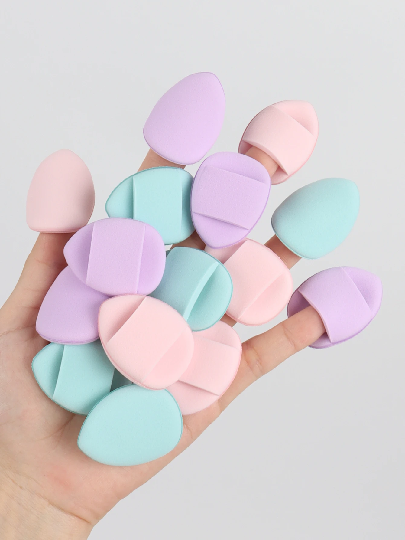 Finger Air Cushion Sponge Powder Puff Set Makeup Powder Puff Liquid Foundation Foundation Concealer Makeup Puff Wholesale