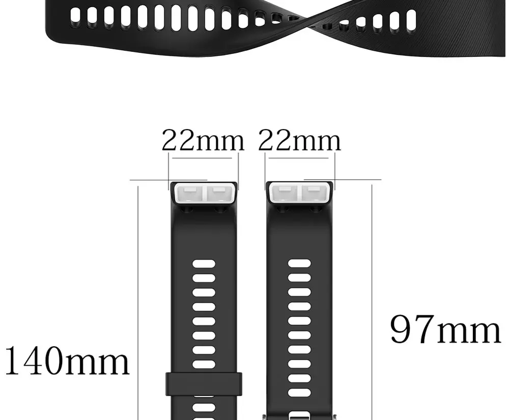 Watch Strap For Garmin Forerunner 35 30 Soft Silicone Outdoor Smartwatch Band Wristband For ForeAthlete 35J Forerunner35J
