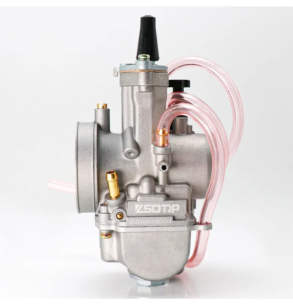 ZSDTRP 2T 4T Universal Keihin Koso Oko Motorcycle PWK Carburetor 21 24 26 28 30 32 34mm With Power Jet For Racing Motor