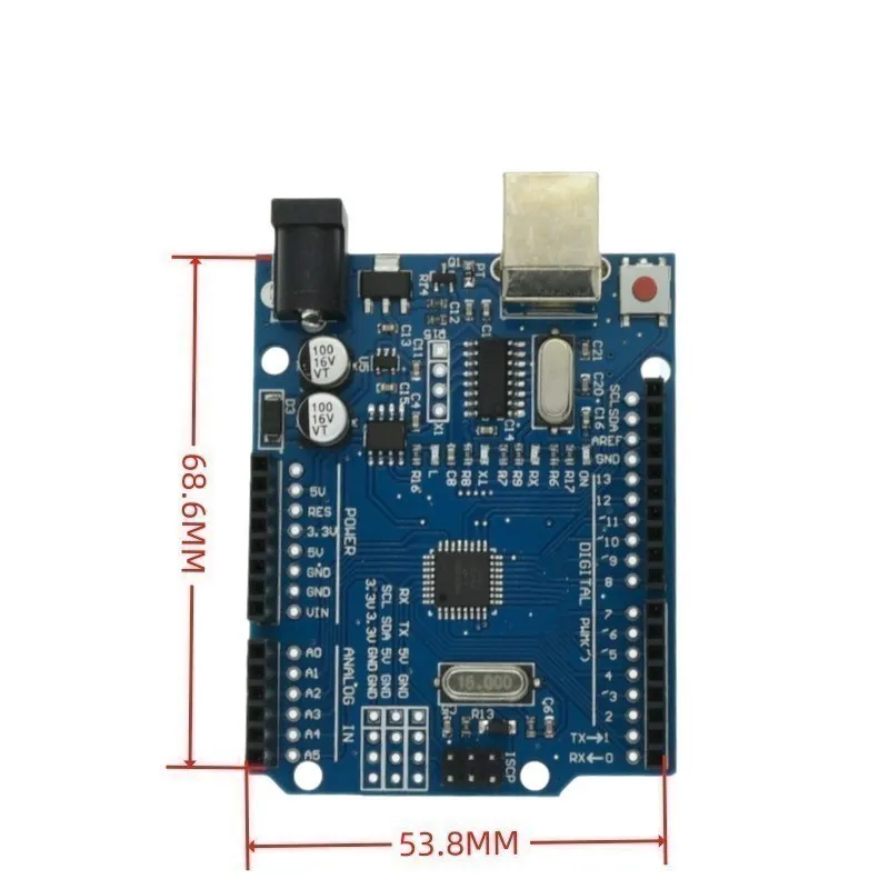 Official Box ATMEGA16U2 / UNO+WiFi R3 Original ATMEGA328P Chip CH340G For Arduino UNO R3 Development Board WeMos ESP8266