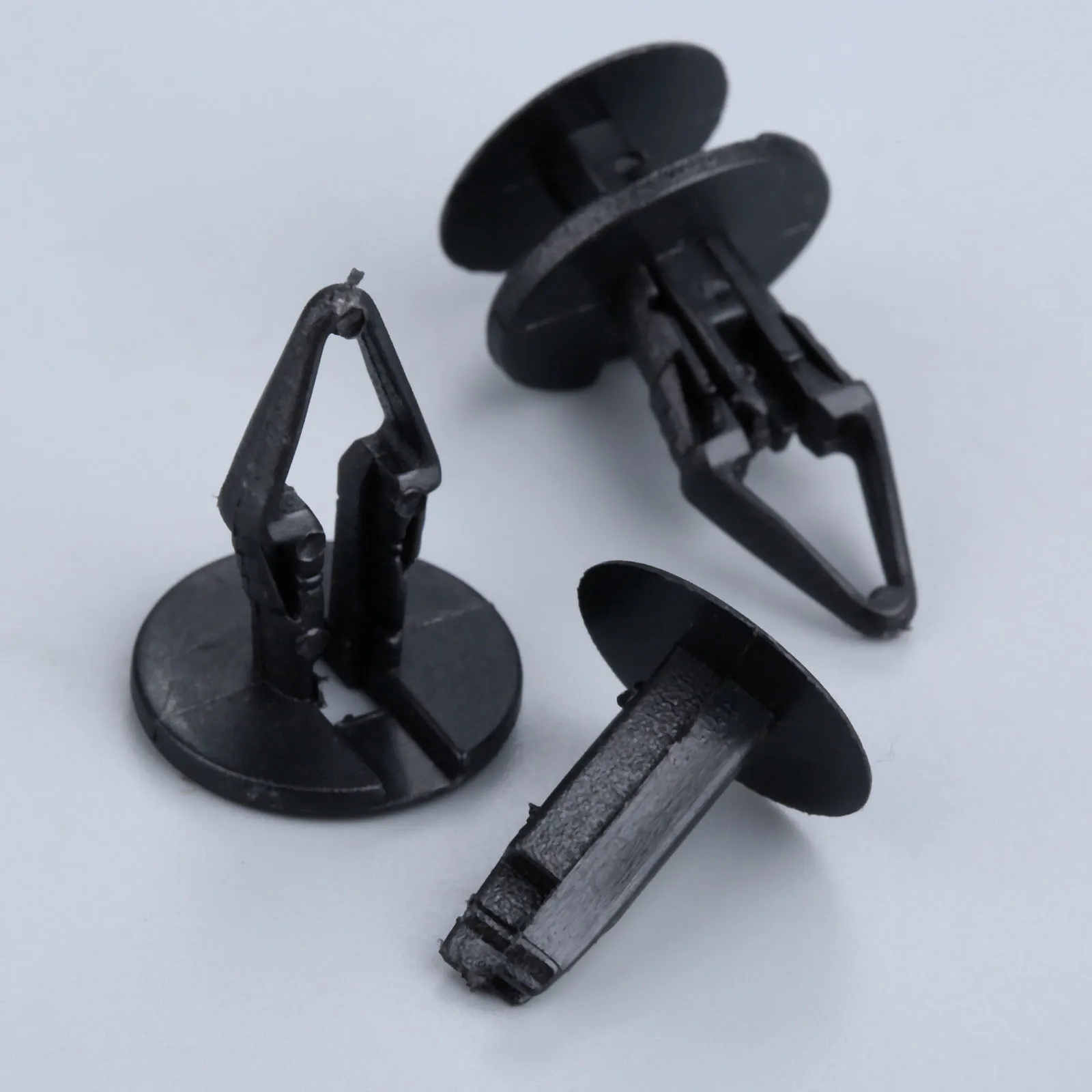 Yetaha 50pcs Universal Car Fender Fastener Push Type Rivet Fixed Clamp Plastic Retaining Clips For Ford Buick Chevrolet