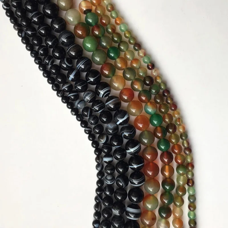 Natural White Shell Pearl Round Loose Beads For Jewelry Making Choker Making Diy Bracelet Jewellery 2/3/4/6/8/mm Wholesale15''