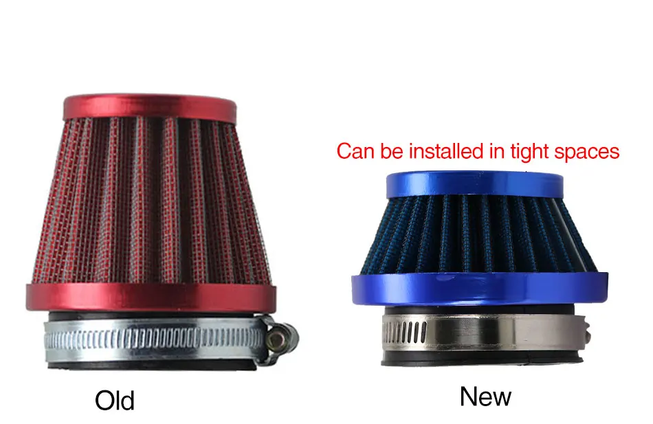 ZSDTRP Universal Carburetor Air Filter Cleaner 48mm 55mm 60mm Motorcycle Scooter For KEIHI KOSO MIKUNI OKO Carburetor