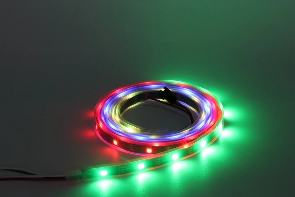 SK6812 RGBW(Similar WS2812B) 4 In 1 30/60/144 Leds/Pixels/m Individual Addressable Led Strip Light Tape IP30/IP65/IP67 DC5V