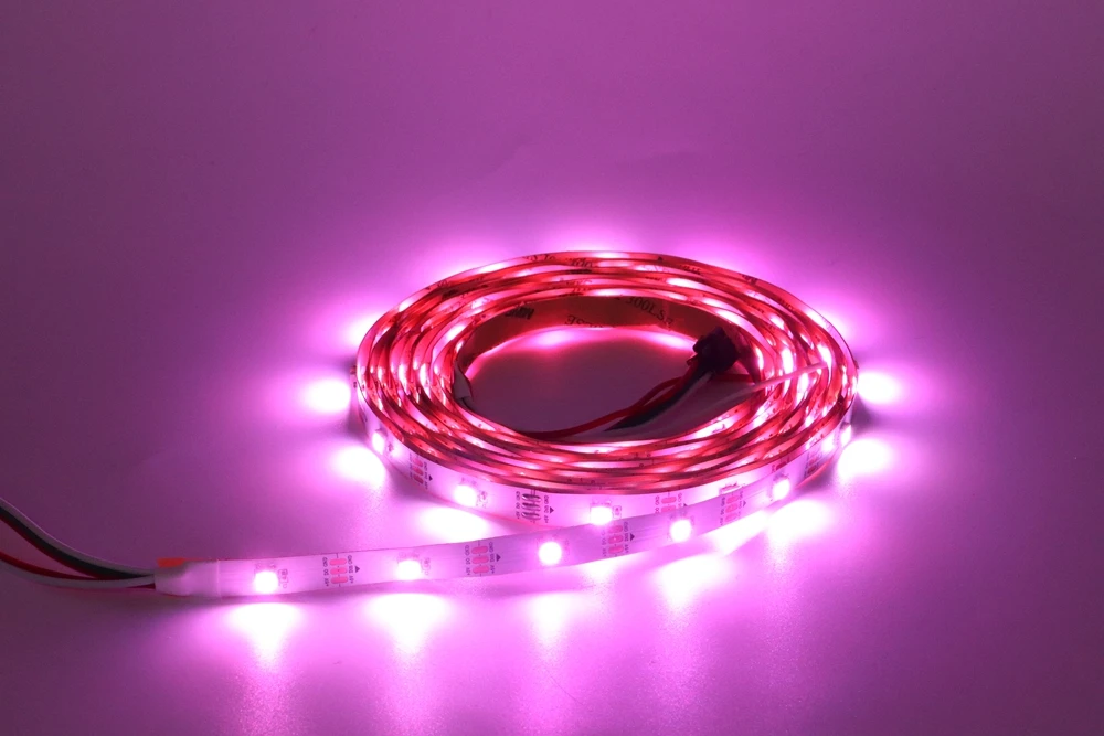 SK6812 RGBW(Similar WS2812B) 4 In 1 30/60/144 Leds/Pixels/m Individual Addressable Led Strip Light Tape IP30/IP65/IP67 DC5V