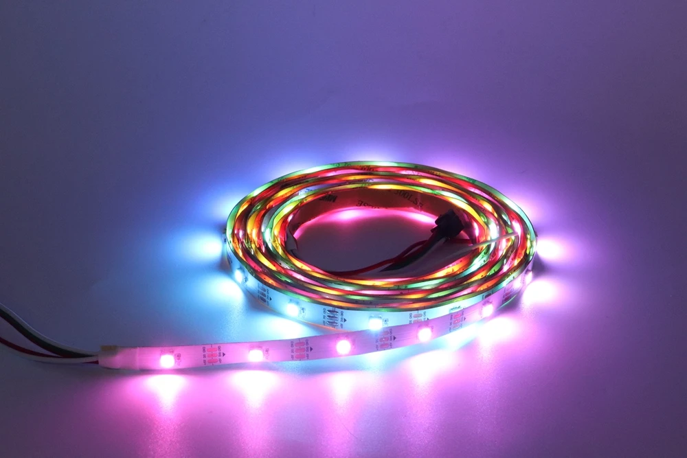 SK6812 RGBW(Similar WS2812B) 4 In 1 30/60/144 Leds/Pixels/m Individual Addressable Led Strip Light Tape IP30/IP65/IP67 DC5V