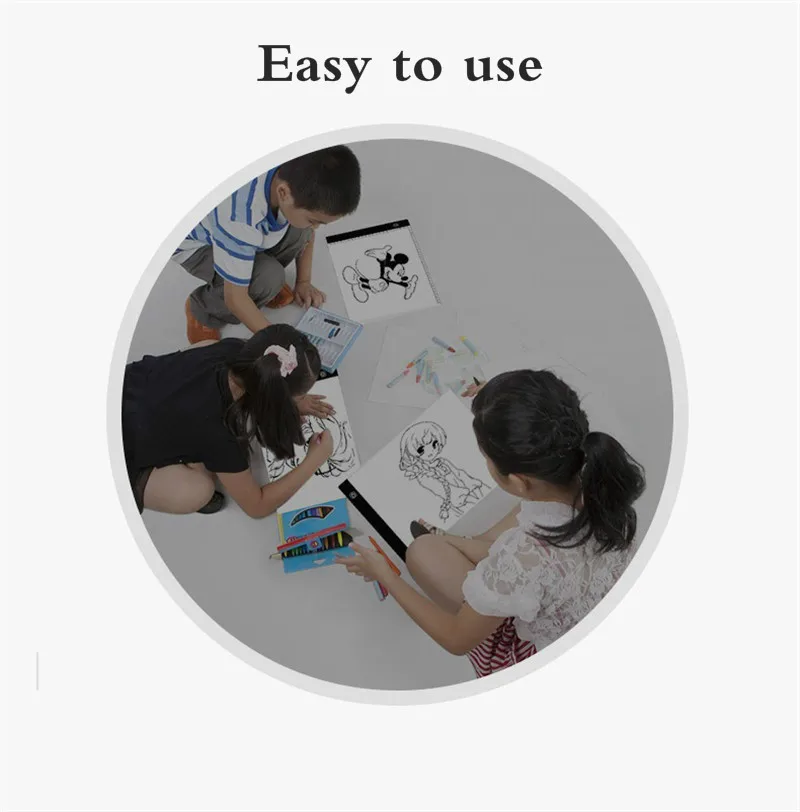 LED Photocopying Table Drawing Board Children's Light-transmitting Copying Table Brightness Adjustable Copy Board Painting Toys