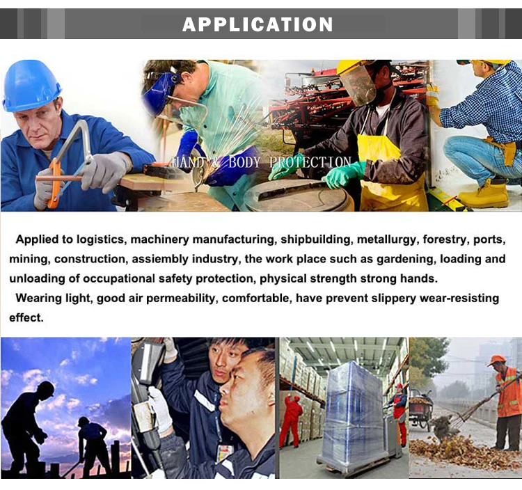 24Pieces/12 Pairs Safety Working Gloves Black Pu Nylon Cotton Glove Industrial Protective Work Gloves NMSafety Brand Supplier