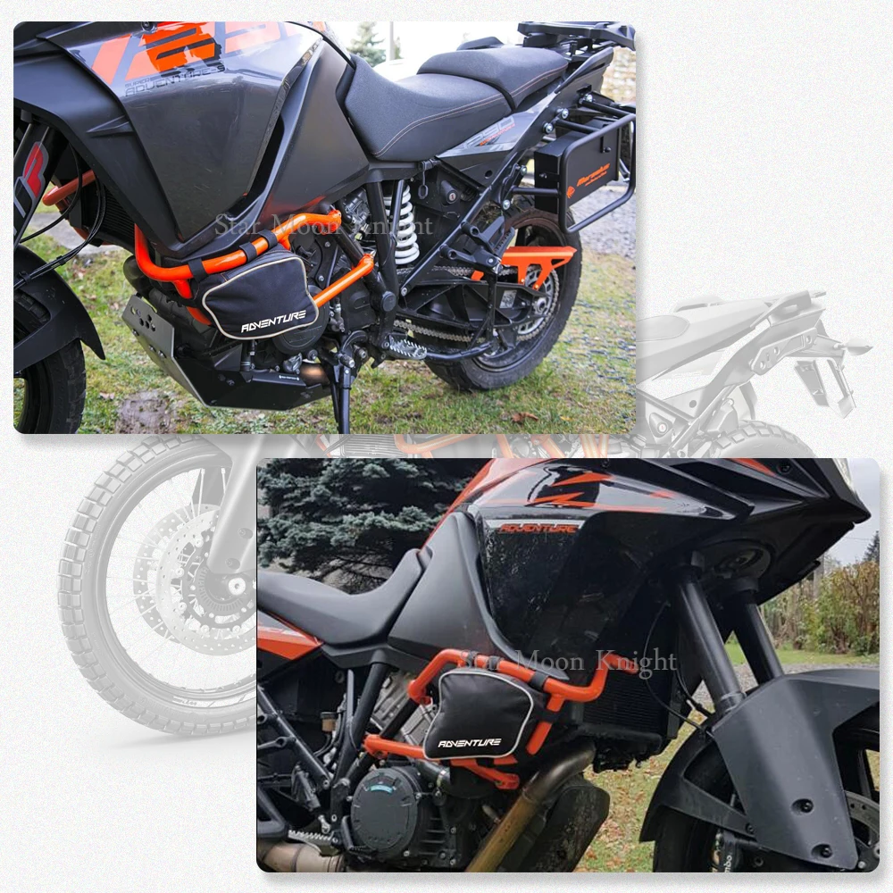 Bumper Storage Bags For 1050 Adventure R 1190 1090 Adventure 1290 Super Adventure Crash Bars Bag