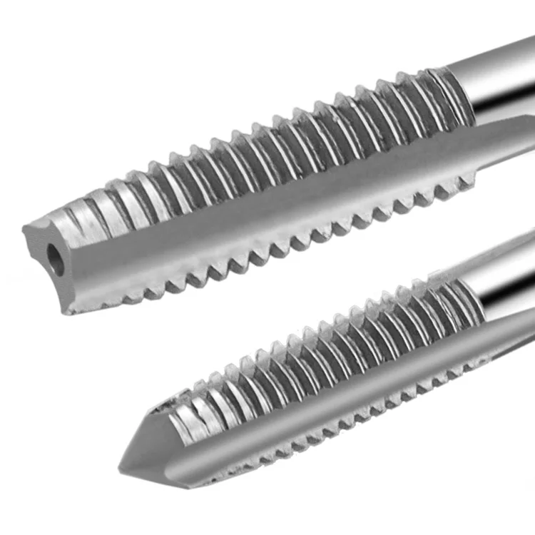5pcs Hss Machine Screw Thread Metric Plug Tap Screw Taps 3mm 4mm 5mm 6mm 8mm M3-M8 Set Kit Screw Thread Tap Drill M3 M4 M5 M6 M8