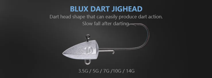 BLUX Rattle Tail 38mm 44mm Power Shining Paddle Metal Jig Fast Zinc Jigging Spoon Bait Bass Trout Sinking Hard Fishing Lure