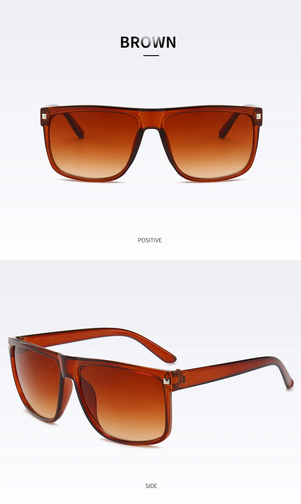 Newest Square Classic Sunglasses Men Brand Hot Selling Sun Glasses Vintage Sunglasses for Women Male Female Sunglasses