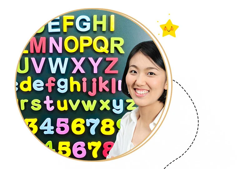 24-76pcs EVA Foam Magnetic Alphabet Letters Learning Spelling Counting Set Refrigerator Stickers Educational Toys For Kids