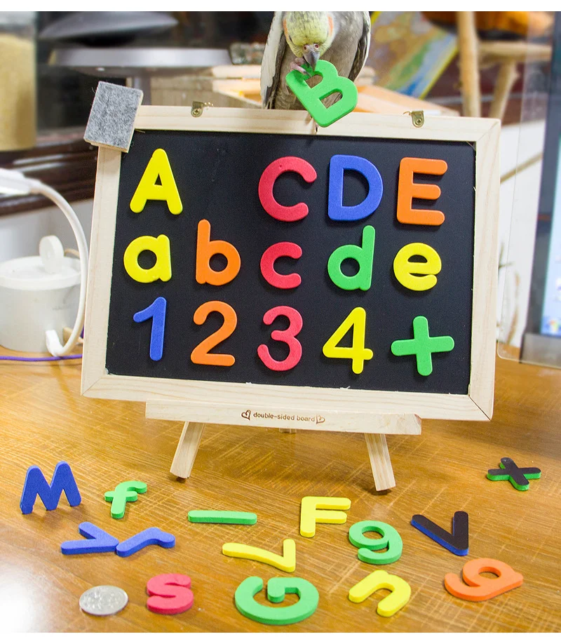 24-76pcs EVA Foam Magnetic Alphabet Letters Learning Spelling Counting Set Refrigerator Stickers Educational Toys For Kids