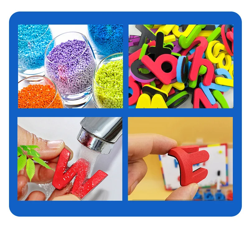 24-76pcs EVA Foam Magnetic Alphabet Letters Learning Spelling Counting Set Refrigerator Stickers Educational Toys For Kids