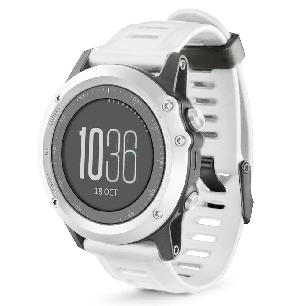 Watch Strap for Garmin Fenix 3 26mm Watch Strap Kit with tools Outdoor Sport Silicone Watchband for Garmin Fenix 3HR/Fenix 5X