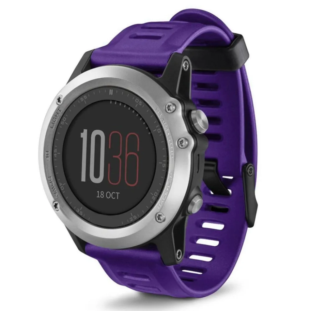 Watch Strap for Garmin Fenix 3 26mm Watch Strap Kit with tools Outdoor Sport Silicone Watchband for Garmin Fenix 3HR/Fenix 5X
