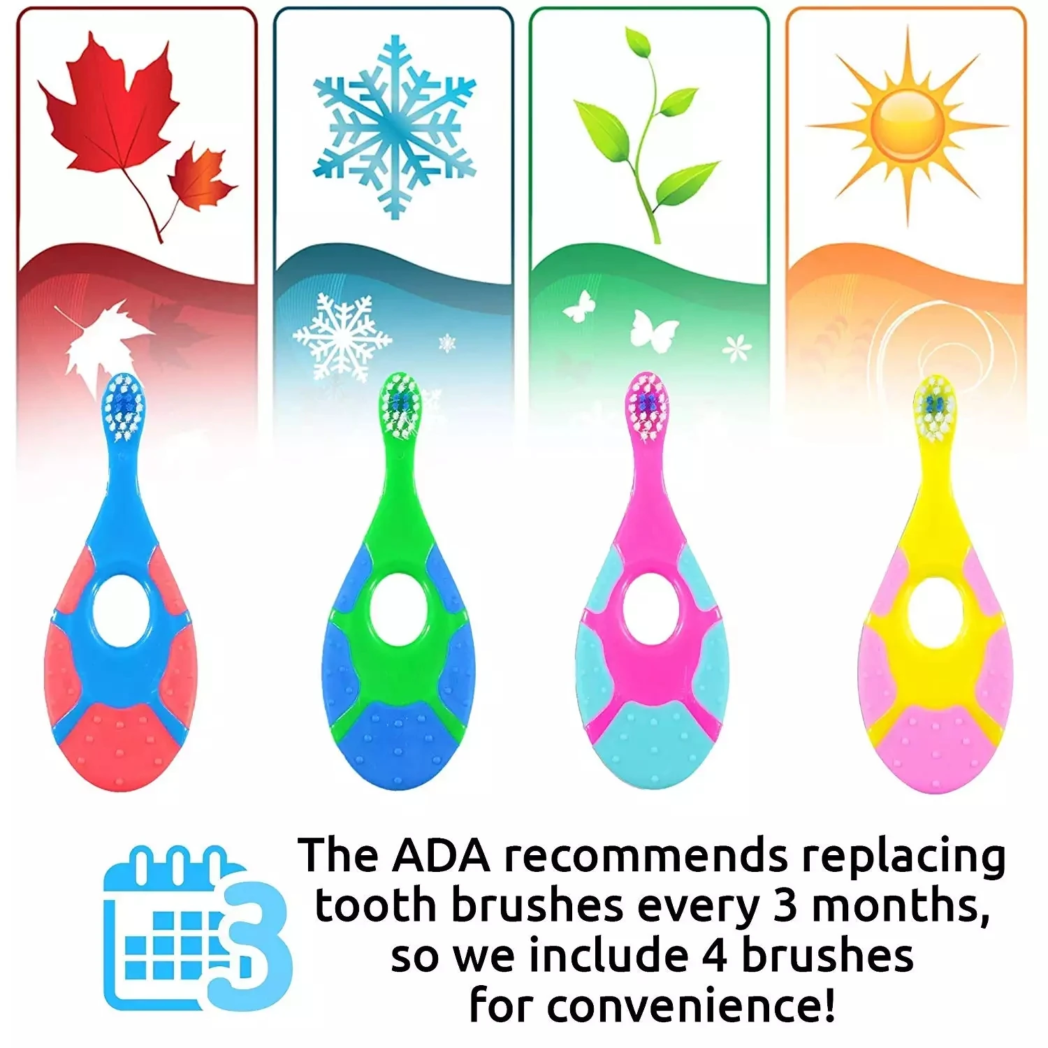 2Pcs Childrens Bucket Soft Bristle Toothbrush, Non Slip Handle, Large End Ultra Dense Soft Bristle Toothbrush, for Kids Gum Care