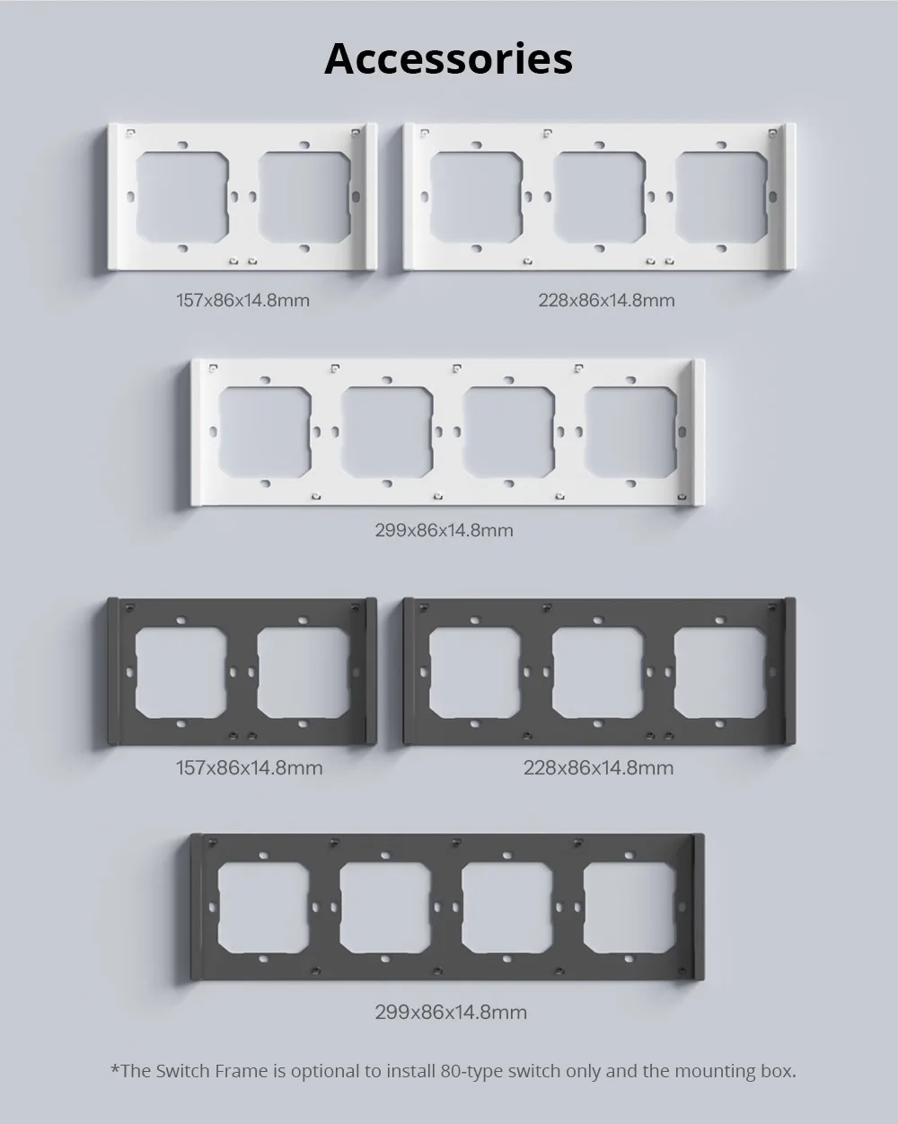 SONOFF M5 80/86Type Matter Smart Wall Switch with Physical Button Detach Relay Mode Schedule Voice Control via Alexa Google Home