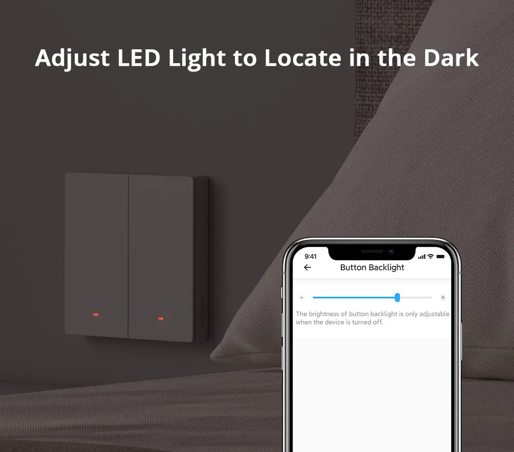 SONOFF M5 80/86Type Matter Smart Wall Switch with Physical Button Detach Relay Mode Schedule Voice Control via Alexa Google Home