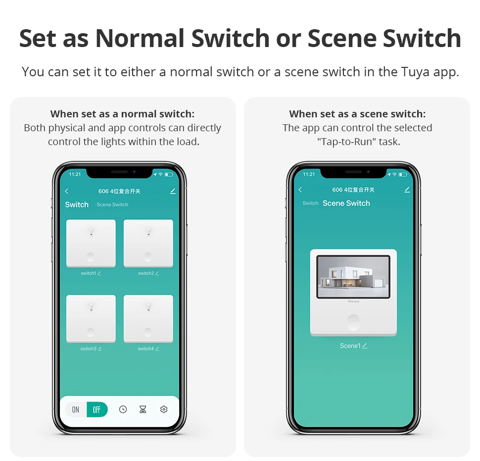 Zemismart Zigbee Smart Wall Light Switch Work with Tuya with Neutral 1 2 3 4 Gang Black Interruptor Alexa Google Home Smartthing