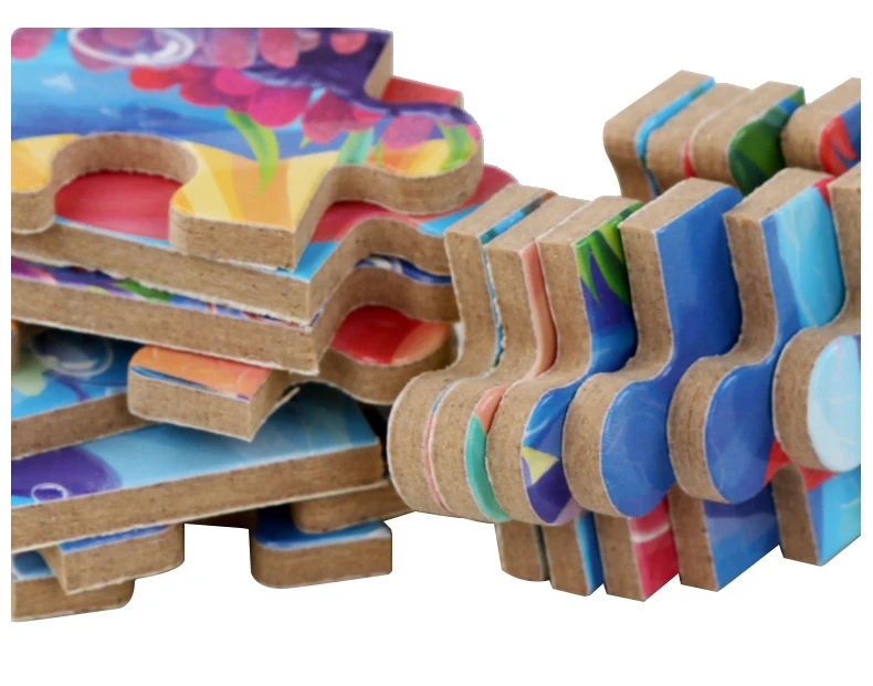 60pcs Jigsaw Cartoon Puzzle With Metal Box, Children's Early Education Animal Vehicle Puzzle, Parent-Child Interaction Game