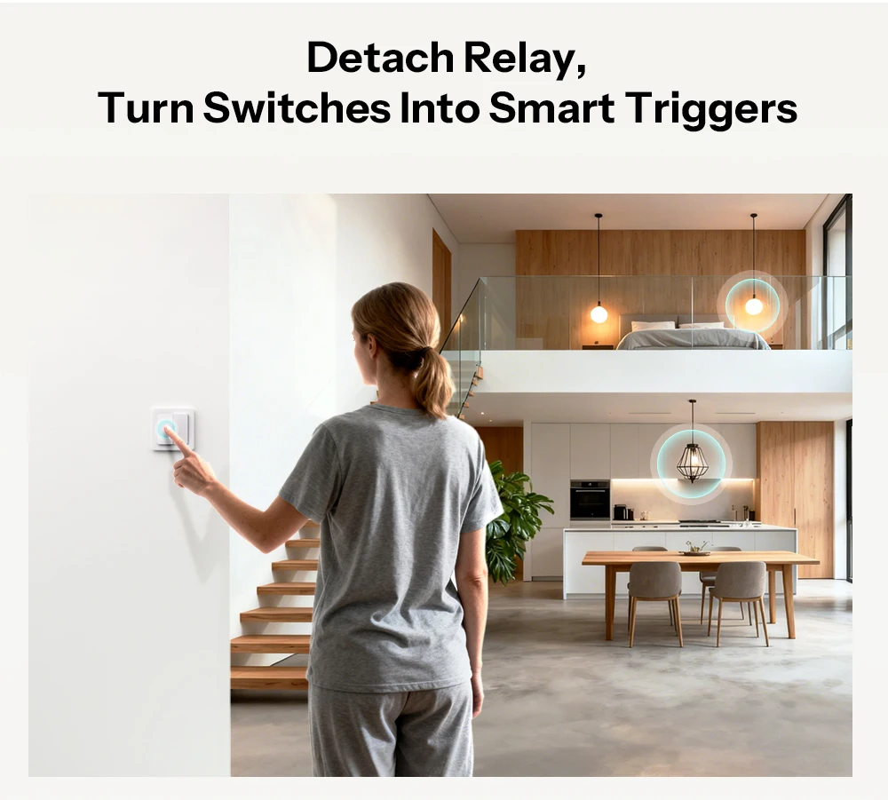 SONOFF MINI-ZB2GS-L Zigbee Protocol No Neutral Required MINI DUO-L 2-Gang Zigbee Smart Switch Dual Channel Control With ZB Hubs