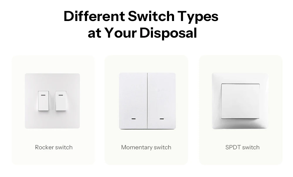 SONOFF MINI-ZB2GS-L Zigbee Protocol No Neutral Required MINI DUO-L 2-Gang Zigbee Smart Switch Dual Channel Control With ZB Hubs