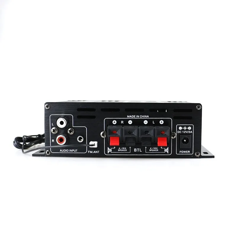 AK35 AK380 800W Home Power Amplifiers 2 Channel Bluetooth 5.0 Surround Sound FM USB Remote Control Mini HIFI Digital Amplifier