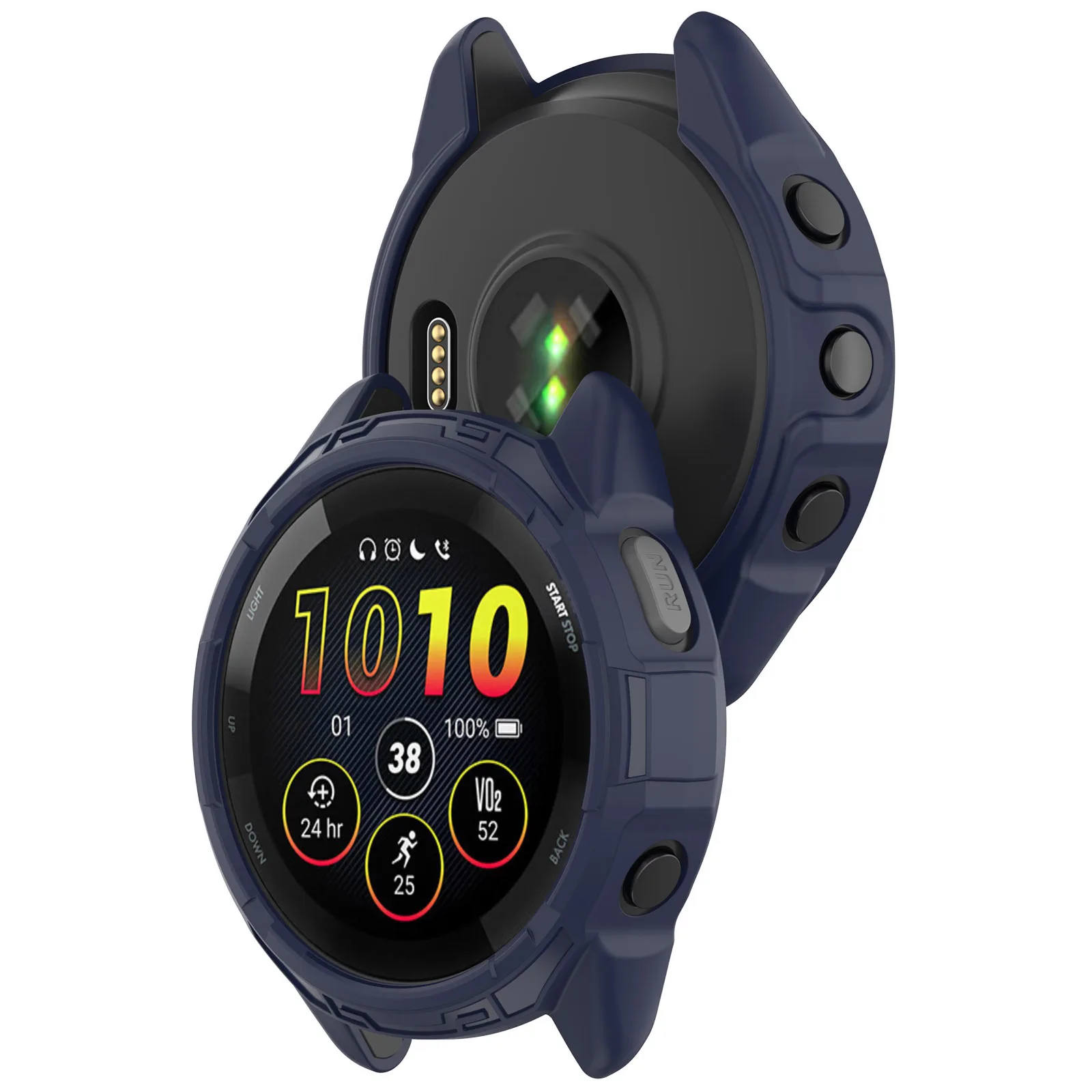 Case for Garmin Forerunner 265 265S Anti-scratch Protection Cover for Garmin 265 265S Soft Silicone Cases Shell Accessory