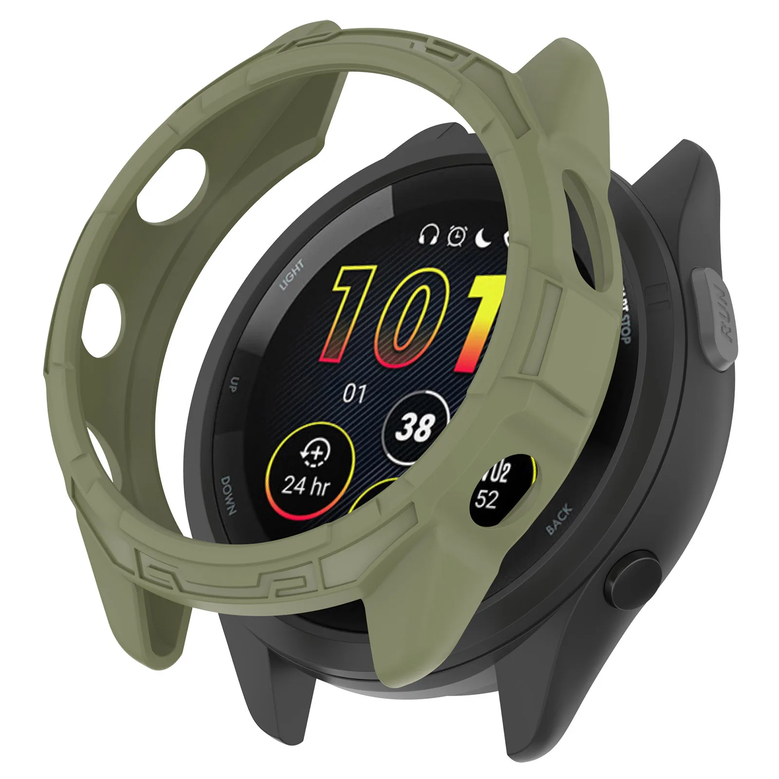 Case for Garmin Forerunner 265 265S Anti-scratch Protection Cover for Garmin 265 265S Soft Silicone Cases Shell Accessory