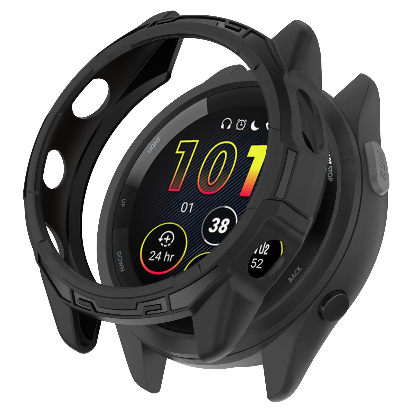 Case for Garmin Forerunner 265 265S Anti-scratch Protection Cover for Garmin 265 265S Soft Silicone Cases Shell Accessory