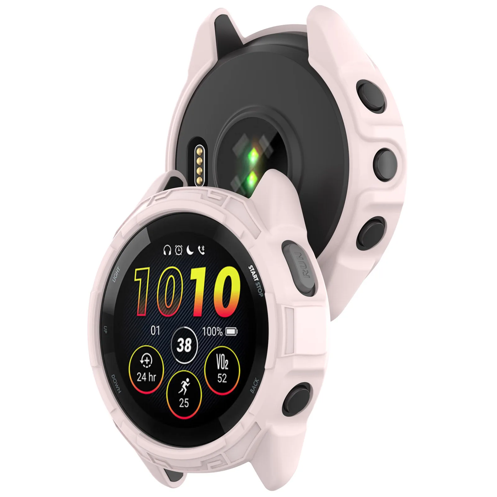 Case for Garmin Forerunner 265 265S Anti-scratch Protection Cover for Garmin 265 265S Soft Silicone Cases Shell Accessory