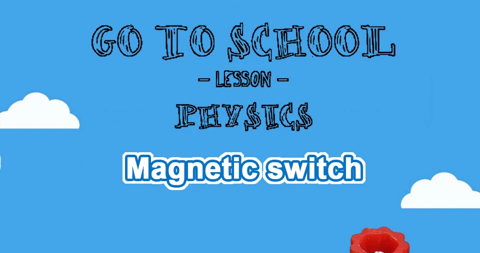 Magnetic Switch Junior High School Physics Electrical Equipment Accessories Circuit Experiment Science Magnetic Induction Switch