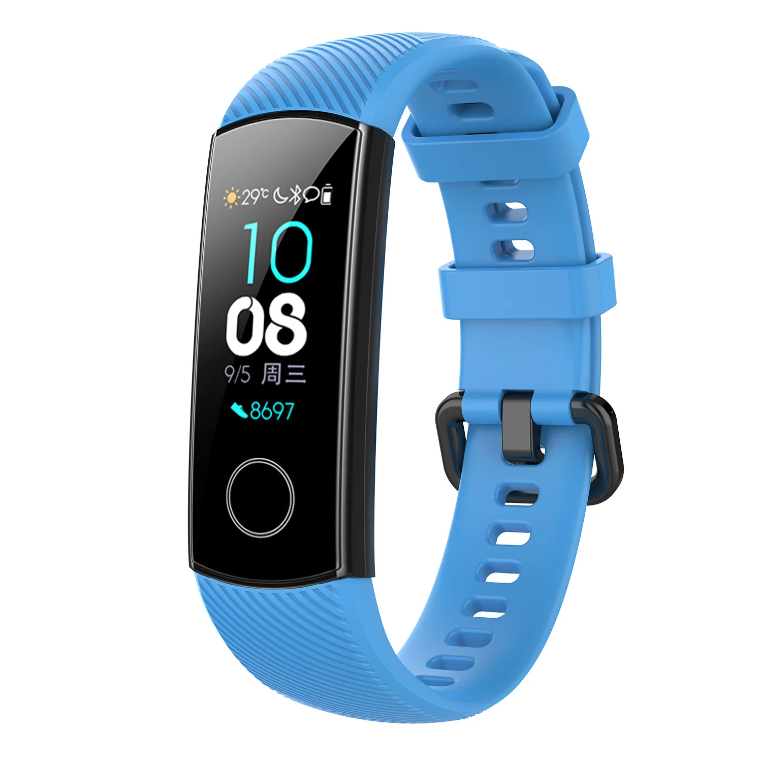 Strap For Honor Band 5 4 Wristbands Sport Colorful Band Silicone Replacement Bracelet For Honor Band 5 Smart Accessories