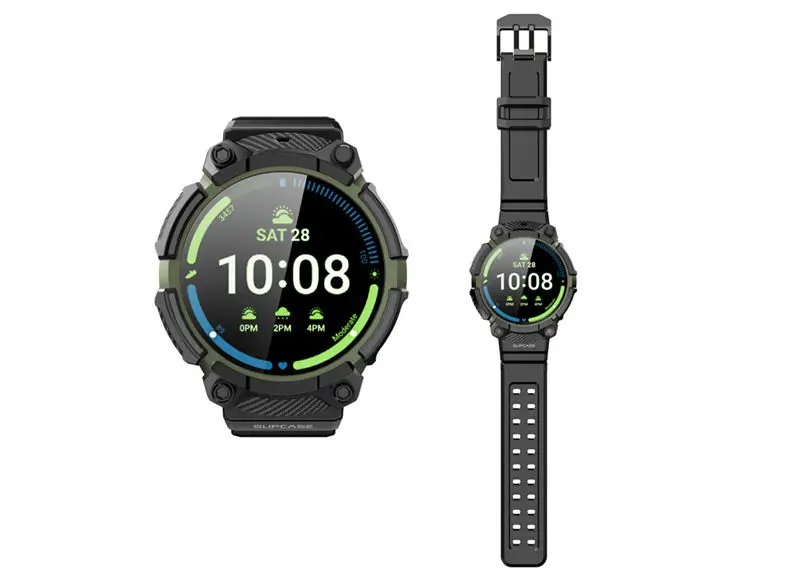 For Samsung Galaxy Watch 5 Pro Case 45mm (2022) SUPCASE UB Pro Rugged Protective Case with Strap Bands For Galaxy Watch 5 Pro