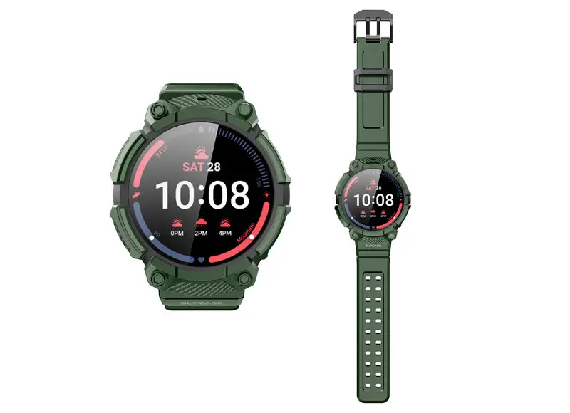 For Samsung Galaxy Watch 5 Pro Case 45mm (2022) SUPCASE UB Pro Rugged Protective Case with Strap Bands For Galaxy Watch 5 Pro