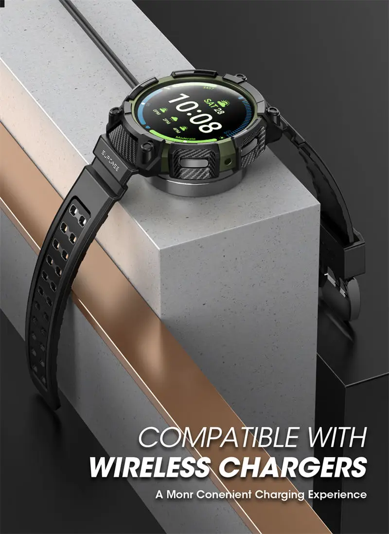 For Samsung Galaxy Watch 5 Pro Case 45mm (2022) SUPCASE UB Pro Rugged Protective Case with Strap Bands For Galaxy Watch 5 Pro