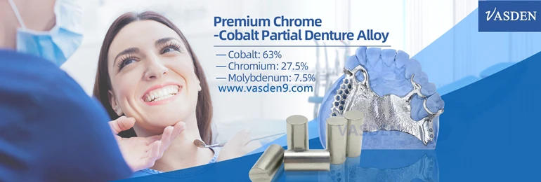 NC 1KG Nickel Chromium Casting Alloy Without Beryllium Dental Supply Material For Metal-Ceramic Restorations