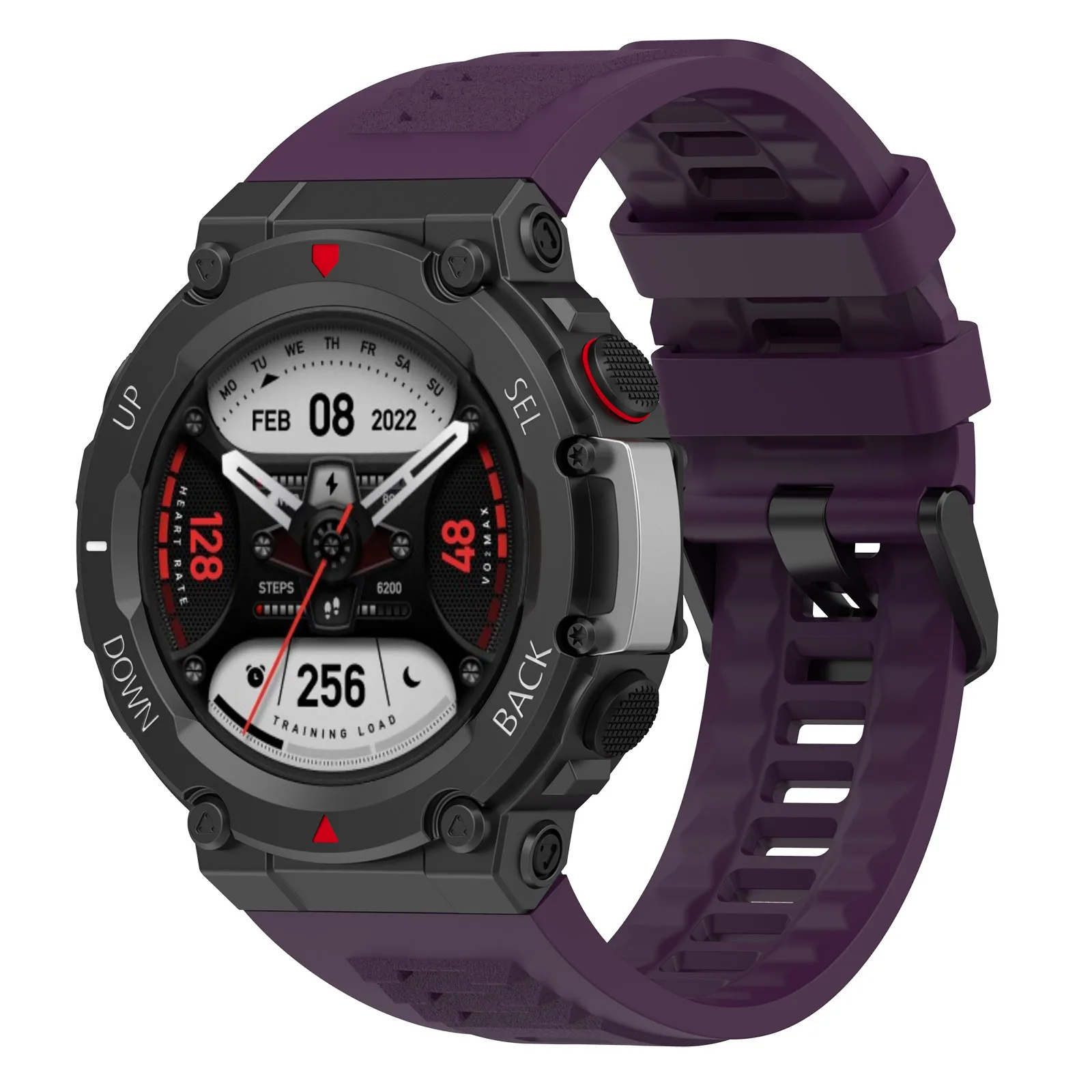 Silicone Band For Amazfit T-Rex 2 Strap Watchband Bracelet Accessories For Huami Amazfit T Rex 2 Replacement Wristband Correa