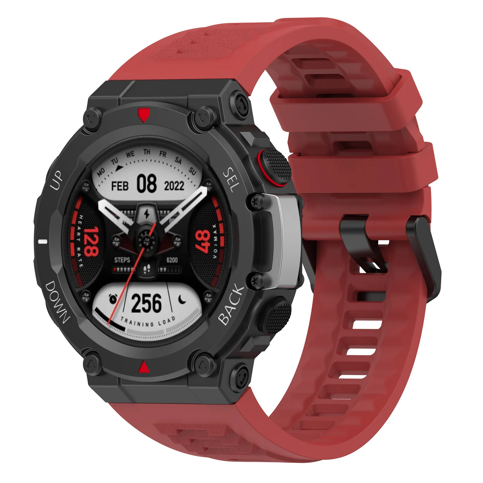 Silicone Band For Amazfit T-Rex 2 Strap Watchband Bracelet Accessories For Huami Amazfit T Rex 2 Replacement Wristband Correa