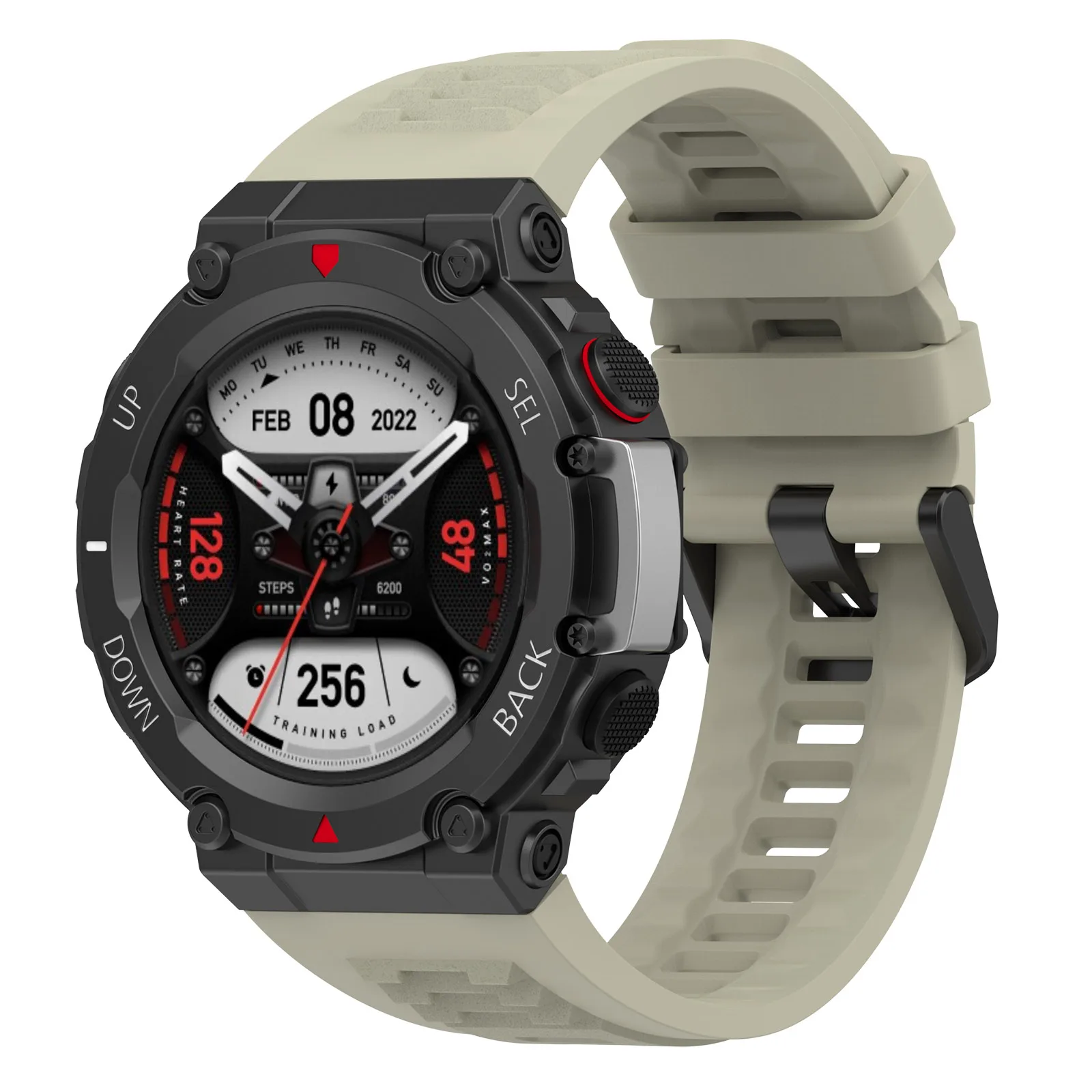 Silicone Band For Amazfit T-Rex 2 Strap Watchband Bracelet Accessories For Huami Amazfit T Rex 2 Replacement Wristband Correa