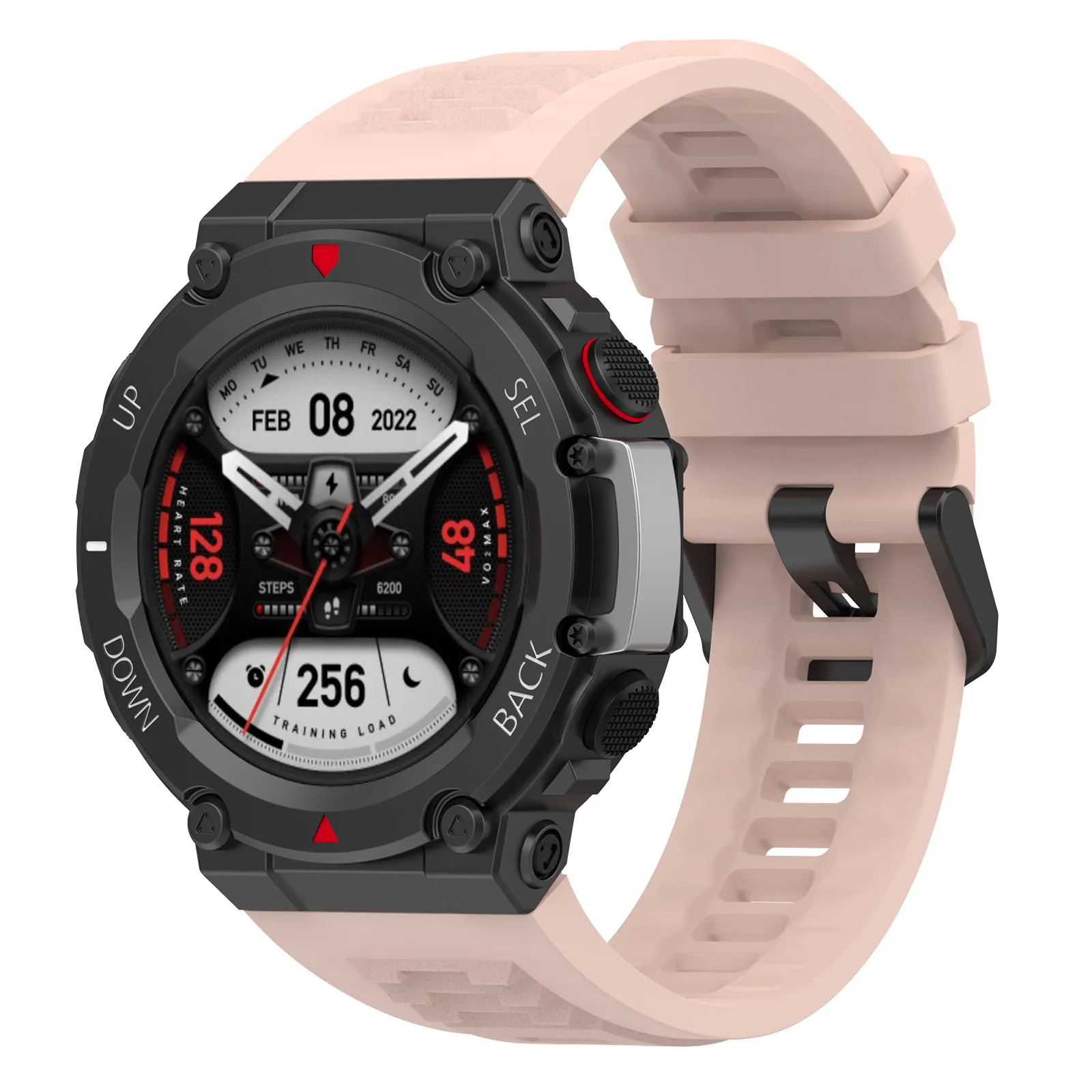 Silicone Band For Amazfit T-Rex 2 Strap Watchband Bracelet Accessories For Huami Amazfit T Rex 2 Replacement Wristband Correa