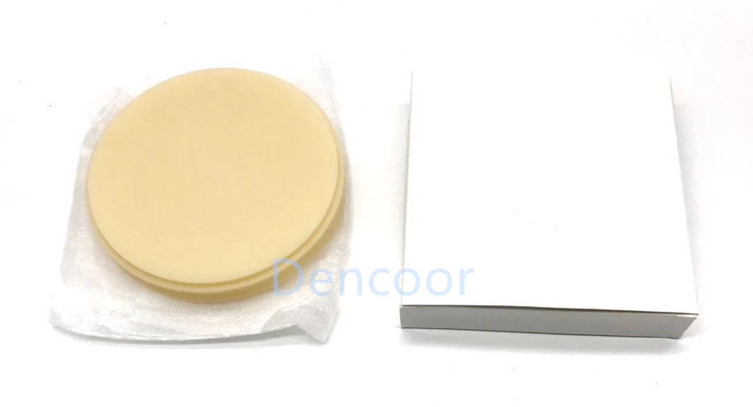 2piece 98X16mm A2 A3 C2 Color Multilayer PMMA Disc Dental Consumable CADCAM Multi PMMA Blank