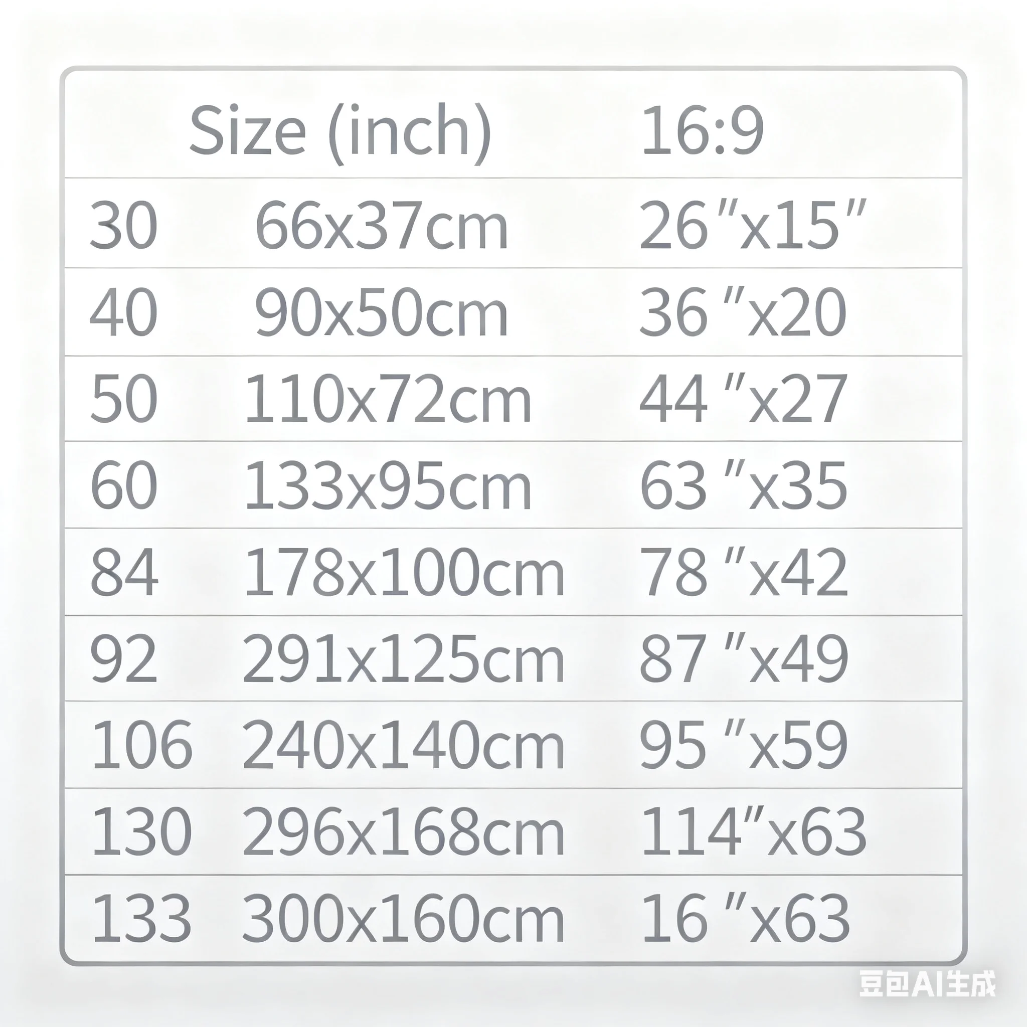 Salange Projector Screen 72 84 100 120 inch 16:9 High Brightness Reflective Meta Home Outdoor Office Portable Projection Screens