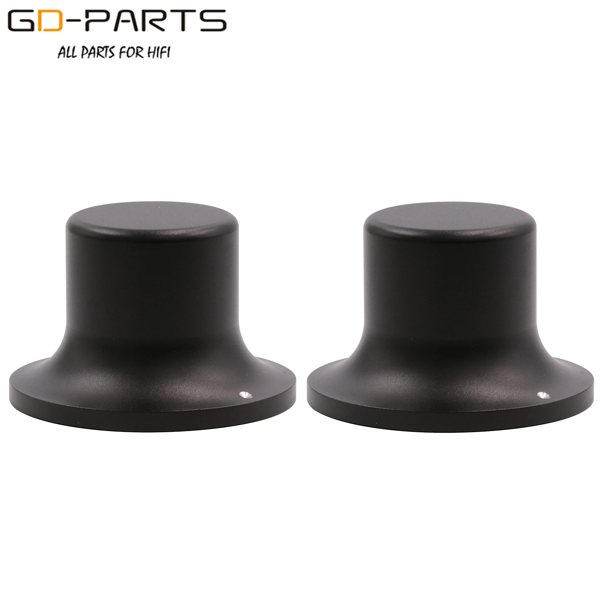 40x26mm Machined Solid Aluminum Control Knob For Hifi Audio Amplifier CD Player DAC Turntable Potentiometer Selector 6mm Hole 1P
