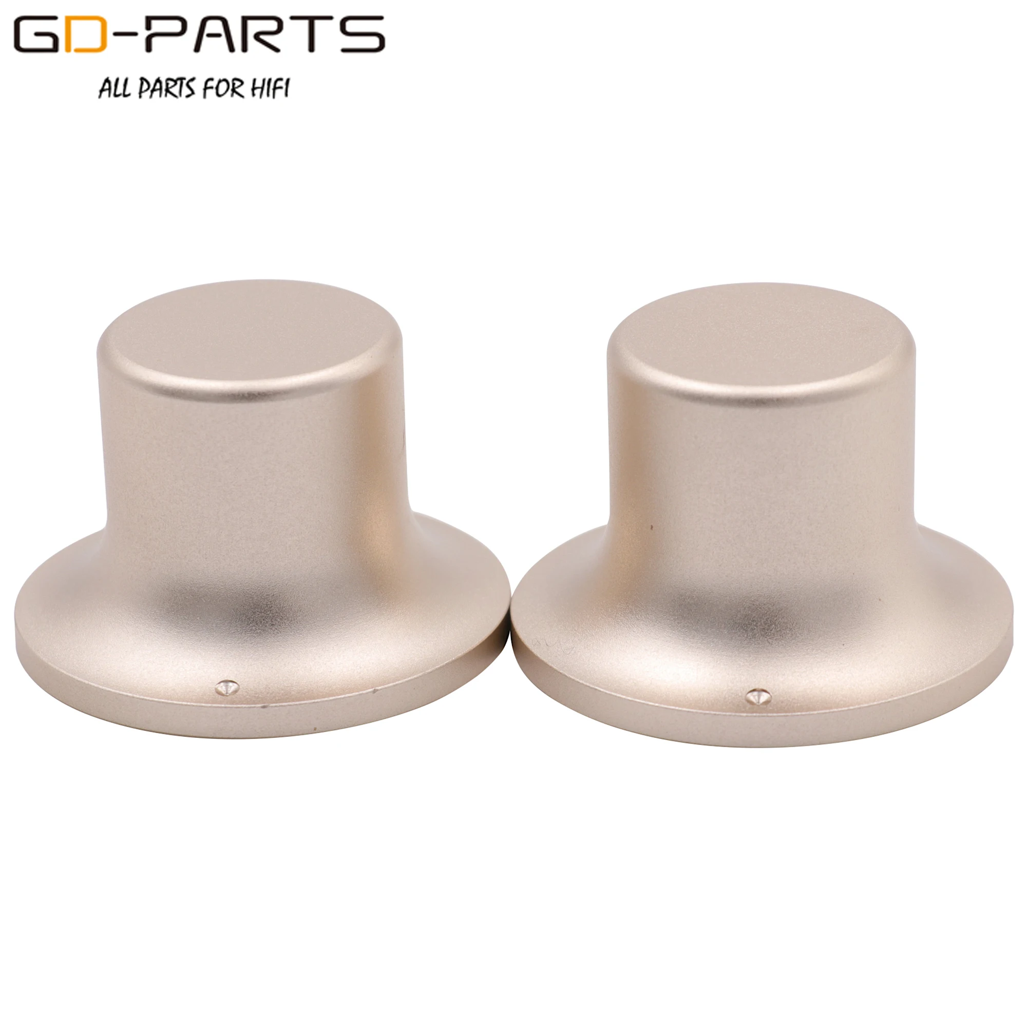 40x26mm Machined Solid Aluminum Control Knob For Hifi Audio Amplifier CD Player DAC Turntable Potentiometer Selector 6mm Hole 1P
